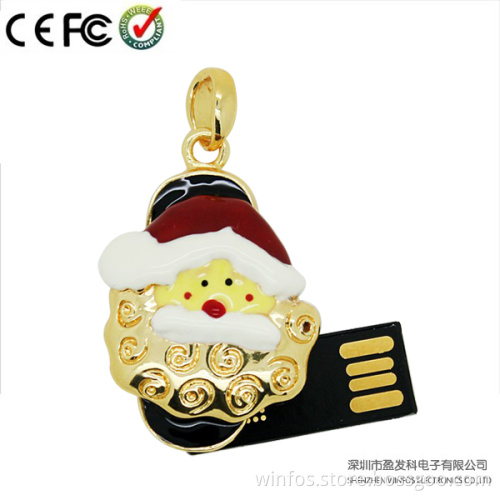 Jewelry USB Flash Memory, Mini Pen Drive, Christmas Gift USB Flash Drive